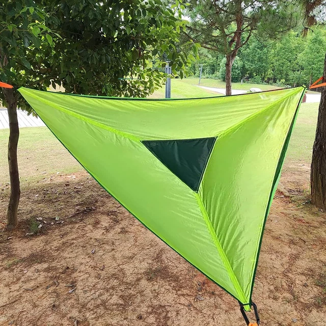 Three Point Design air Multiplayer Hammock,Camping Hammock, can Green