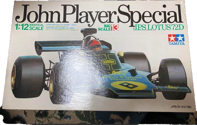 自動車 TAMIYA 1:12 John Player Special Tamiya 1/12 Scale Vintage John Player Special Lotus 72D