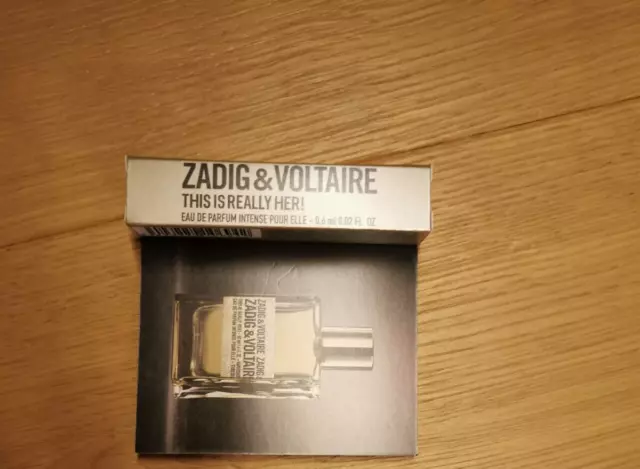 ZADIG & VOLTAIRE - THIS IS REALLY HER! - EDP INTENSE - 0,6 ml - Probe - NEU