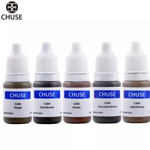 CHUSE Permanent Makeup Pigment Microblading Tattoo Ink Eyebrow Eyeliner Cosmetic