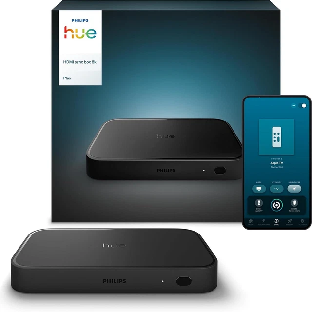 PHILIPS HUE HDMI Sync Box 8K Brand New £271.10 - PicClick UK