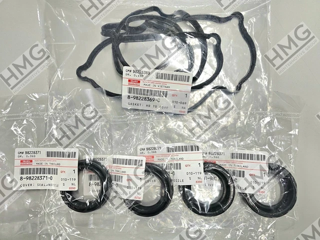 NEW GENUINE ISUZU rocker cover gasket set D-MAX MU-X 4JJ1 4JJ3 $169.95 ...