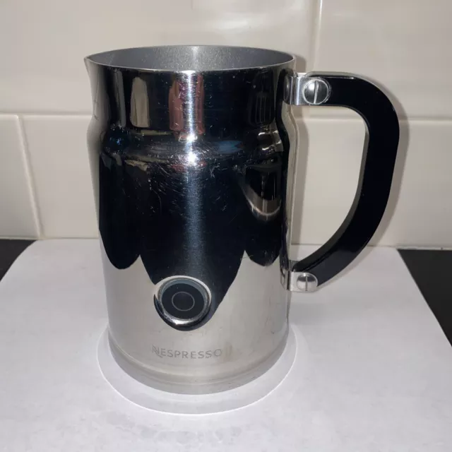 NESPRESSO Model 3192 Electric Milk Frother Pitcher Cup, Whisk , Lid ONLY  Tested