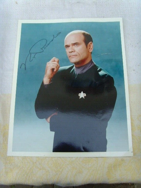 Foto autografata da Robert Picardo (Dottore Olografico di Star Trek Voyager)