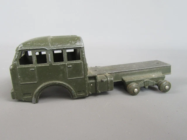 Dinky 80D France - Berliet T6 Camion Militaire 1958 - 1/43 - Version Modifiée (peinture Marron)