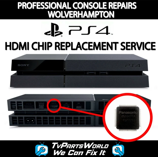 PS4 HDMI IC Chip Retimer Repair Replacement Professional Service