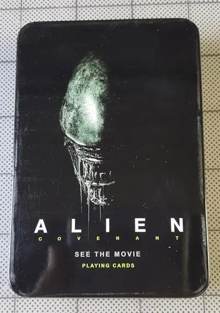 Alien Covenant Movie Playing Cards, Collectors Tin, Ridley Scott 2017 *10 Decks*