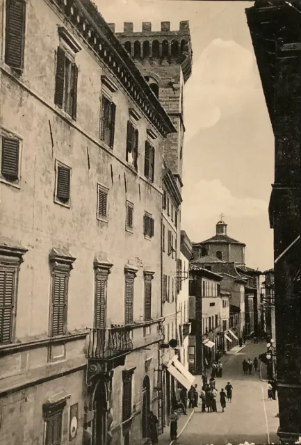 Arcevia (Ancona) cartolina viaggiata 1960