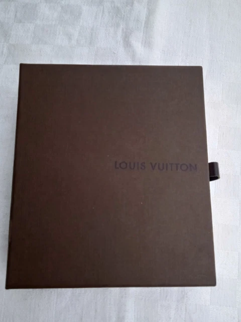 Boite Tiroir Vuitton Marron Et Beige / 19*14*4