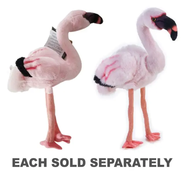National Geographic Flamingo Soft Plush Stuffed Toy for Ages 3 Years and Up