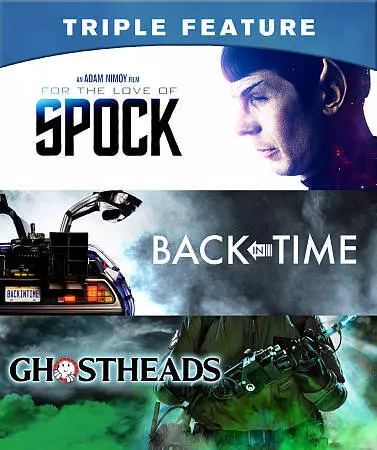 For The Love Of Spock/Back In Time/Ghostheads New Blu-Ray Disc
