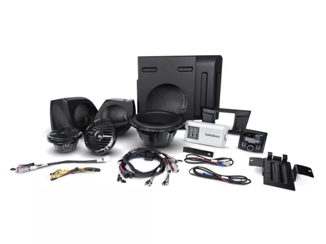 Rockford Fosgate YXZ-STAGE3 400 Watt Stereo Front Speaker & Subwoofer Kit