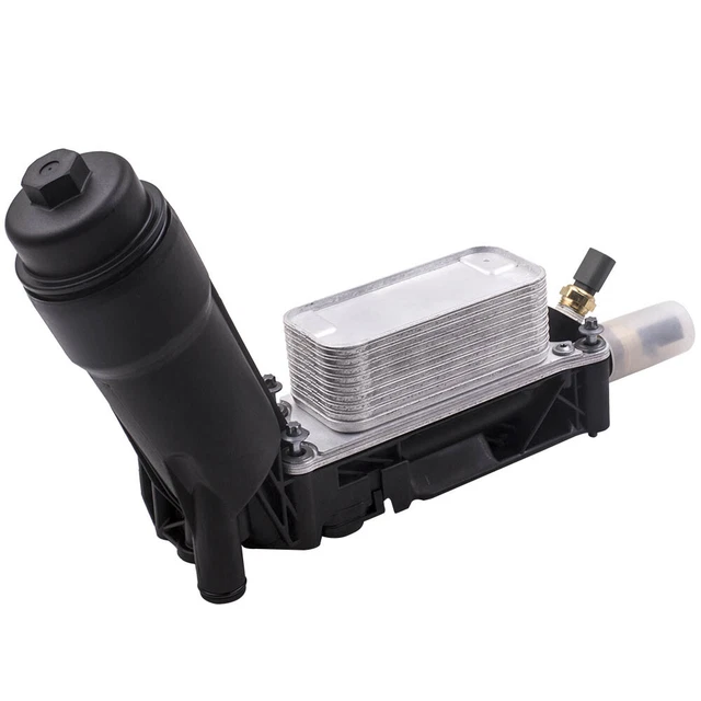 REFROIDDISEUR D'HUILE MOTEUR Refroidisseur Boîtier De Filtre A Huile Opel Adam EUR 100,02