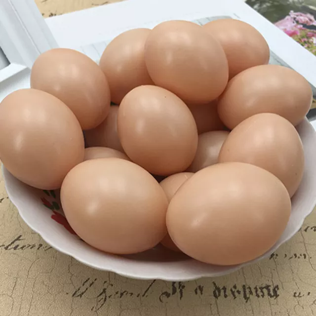 12 piezas huevos de Pascua vacíos huevos de Pascua falsos hágalo usted mismo huevos de simulación vacíos