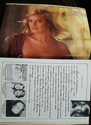 Vintage Playboy Magazine July 1981 Jayne Kennedy with Centerfold. 