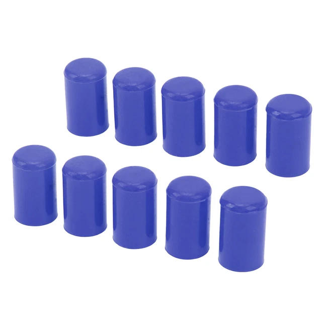 10PCS 12mm Auto Intake Vacuum Hose Cover Silicone Hose Blanking Caps Tubing End