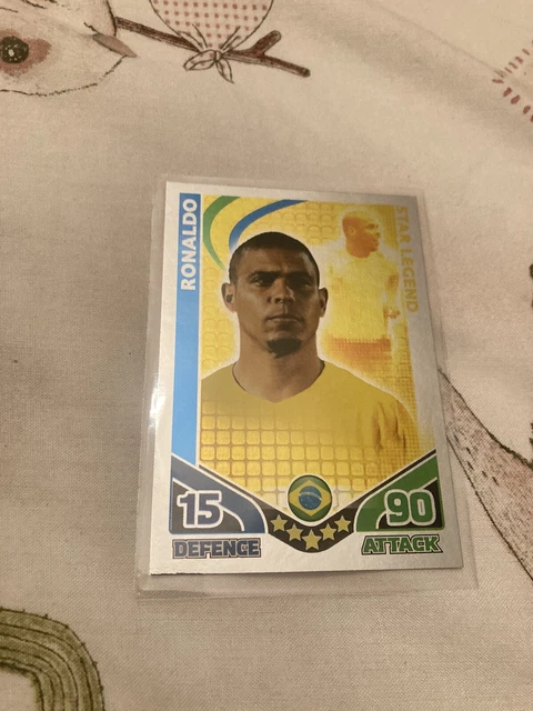 Match Attax R9 MATCH ATTAX 2010 World Cup Star Legend Foil Ronaldo R9 £3.00 - PicClick UK