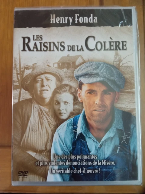 LES RAISINS DE LA COLÈRE Henry fonda - Film DVD NEUF