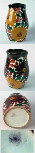 Schramberg Vase No. 2948 - Astern - handgemalt