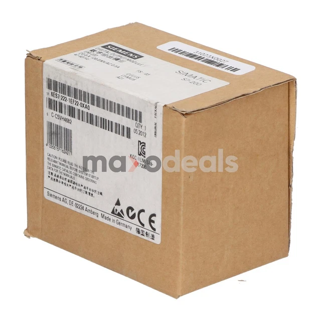 Siemens 6ES7222-1EF22-0XA0 SIMATIC S7-200 digital output EM 222 New NFP Sealed