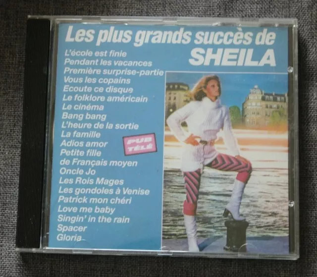 Sheila, les plus grands succés de Sheila, CD