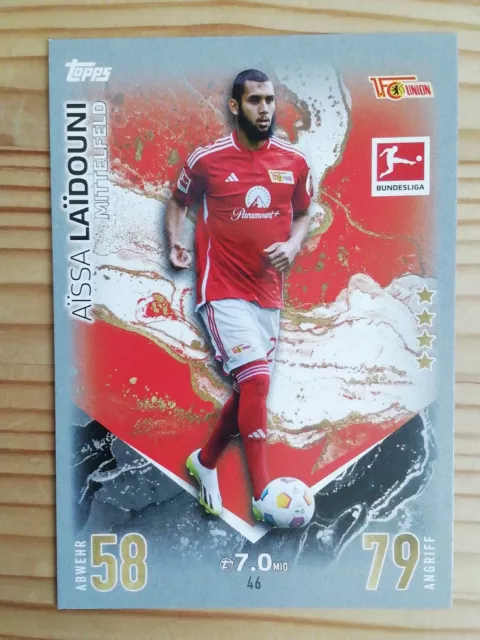 Topps Match Attax Bundesliga 2023/24 - Aissa Laidouni 1. FC Union Berlin - Nr 46