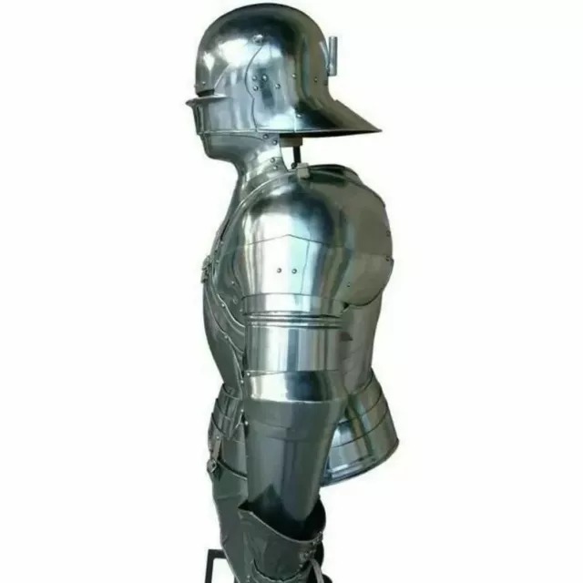 Gothic Suit of Armor Medieval Full Body Armour Wearable Knight Costume replica 3