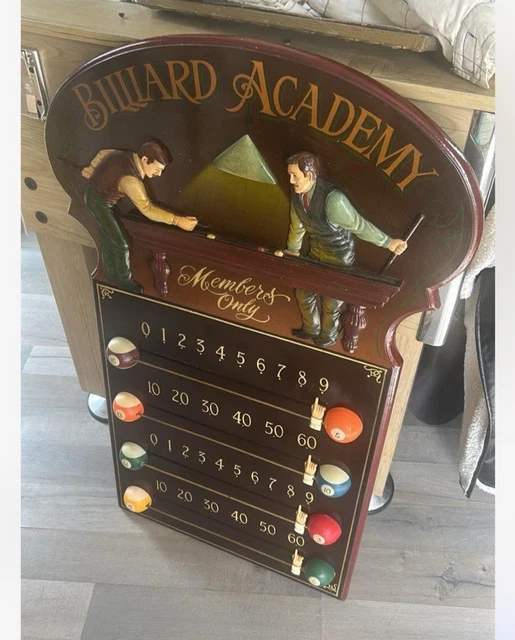 Table de jeux - boulier billard - Ardoise, Bois - Boulier billard