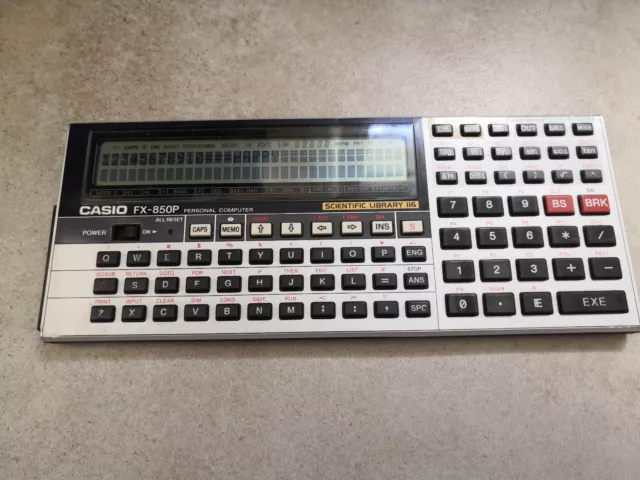 Ordinateur personnel CASIO FX-850P Pocket computer