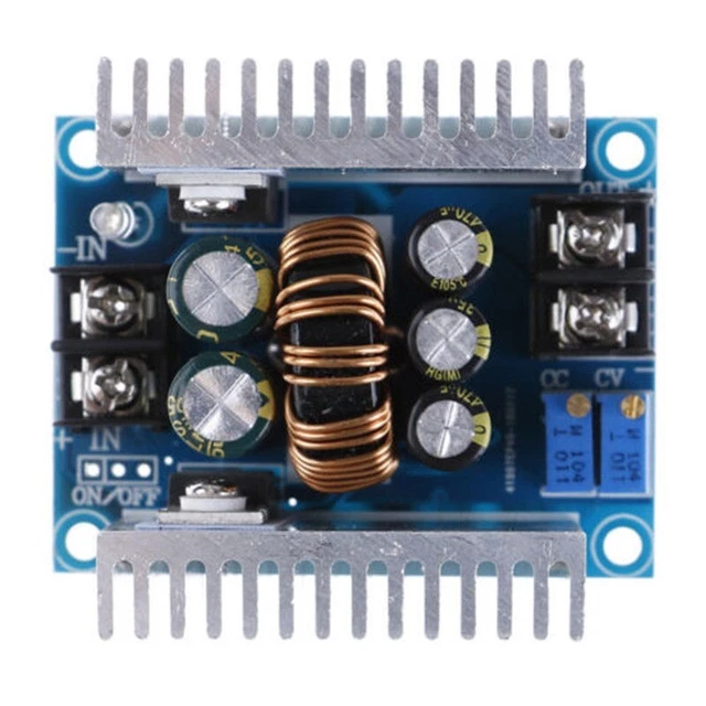 Heat Sink Module Step Down Power Converter 20A 300W DCDC Charger 60*53*27mm