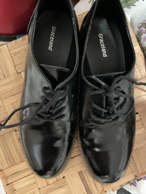 Deichmann Chunky Ladies Brogues SCHOOL SHOES DEICHMANN Graceland