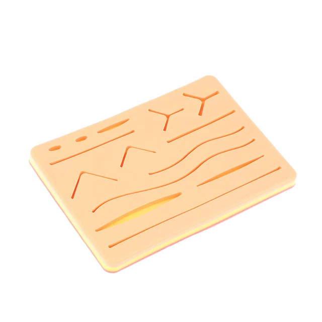 Medical Skin Suture Practice Silicone Pad Wound Simulated Surgical Train.sf