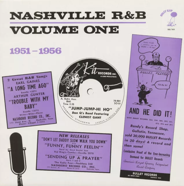 Various - Nashville R&B Vol.1 (LP) - Vinyl Rhythm & Blues