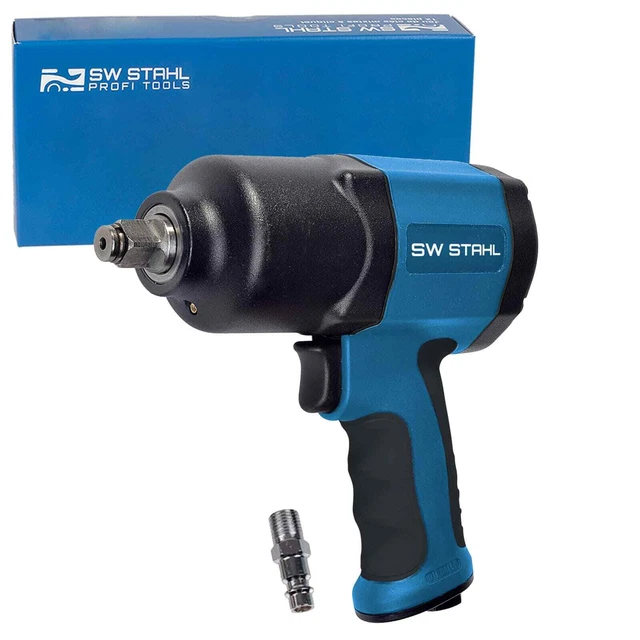 Avvitatore A Percussione Sw Acciaio Power 1450 Nm 1/2" Pollice Aria Compressa Doppio Colpo Veicolo