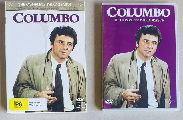 COLUMBO SEASON 3 DVD 1973 Good Complete condition. Region 41970s TV ...