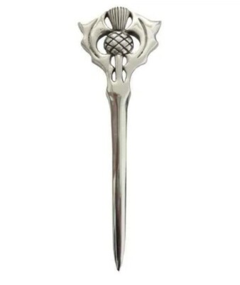 Cardo Hs Cardo Scozzese Fibbia Cintura Kilt Celtico Finitura Anticata Highland 