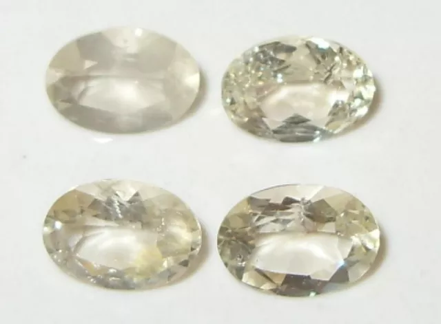 2.57ct Lot 4 Stones Natural Oregon Sunstone Oval Cut 7x5mm WoW *$1NR*