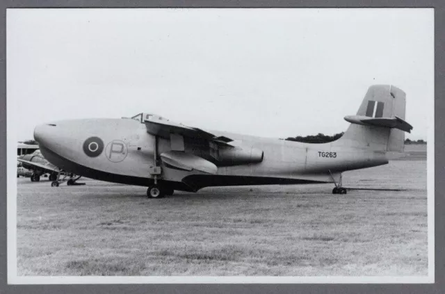 Saunders Roe Saro Sr/A.1 Jet Fighter Flying Boat Vintage Photo 1