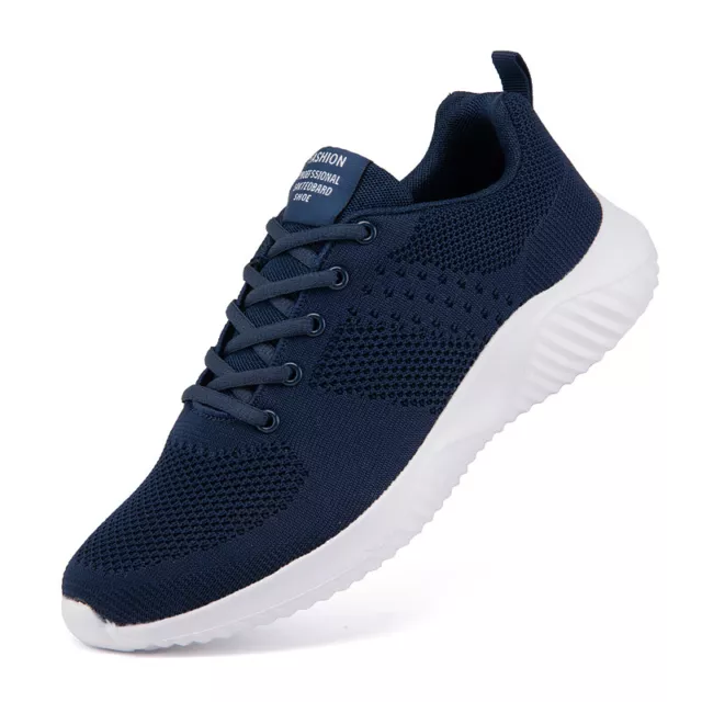 Mens Running Shoes Tennis Sneakers Knitting Gym Walking Athletic Shoes Casual