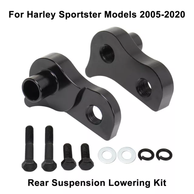 Rear Lowering Kit For Harley Sportster 05-20 Iron XL883 Roadster Nightster 48 72