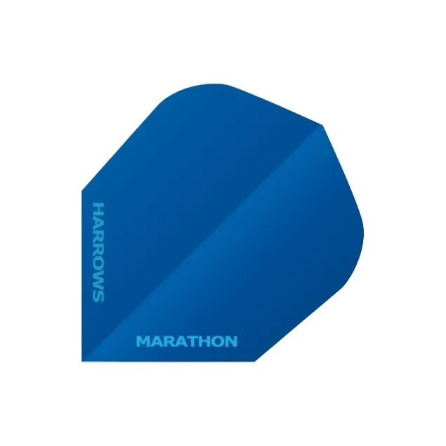 5 Sets (5X3) Harrows Marathon "Matt Blue" Dart Flights-100 Micron