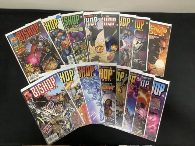 Bishop the Last X-Man 1-16 Complete Comic Lot Run Set Marvel Collection