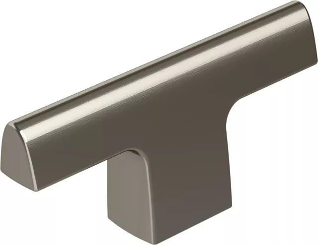 Amerock | Cabinet Knob | Graphite | 2-1/2 inch 64 mm Length | Riva | 2 PACK