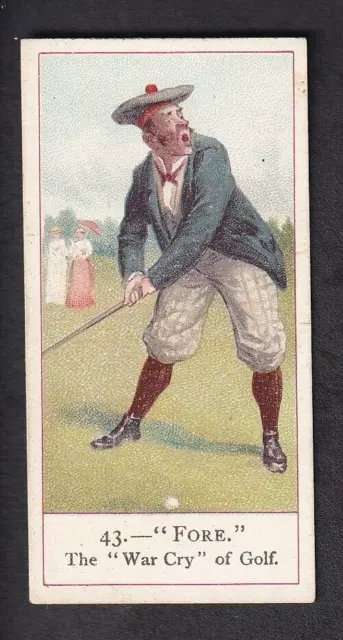 Cope - Cope's Golfers 1900 # 43 "Fore" The War Cry of Golf