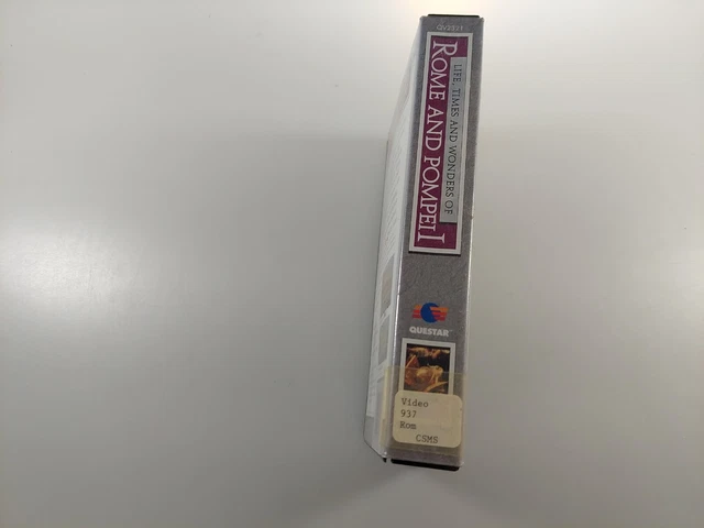 Great Cities of Ancient World: Rome Pompeii [VHS]