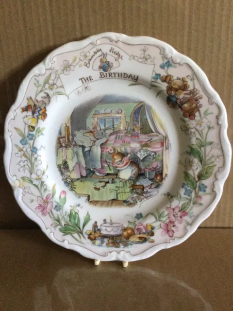 Royal Doulton Brambly Hedge ‘The Birthday’ Plate