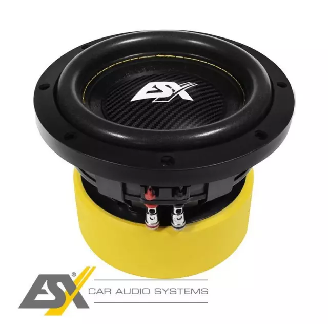 ESX QXE6D2 16,5 CM (6.5 ”) Compact Subwoofer 250/500 Watt RMS / Max