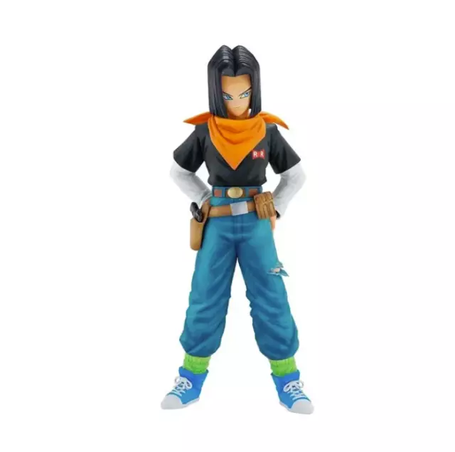 24CM Anime Dragon Ball Z Android 17 18 Figure Android 18 PVC Action Figures  Collection Model Toys for Children Christmas Gifts