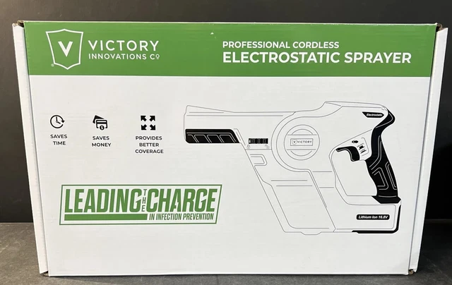 Victory Professional Cordless Electrostatic Handheld Sprayer VP200ESK BRAND NEW