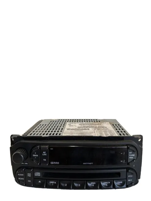 Jeep Cherokee KJ cd player p05091610ad genuine 2.8 crd 2008